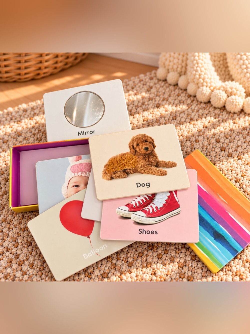 Lovevery Things I See Texture Cards Complete Set + Box – Inspector 7+ Months
